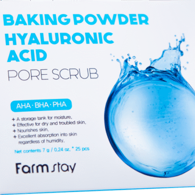 FARMSTAY BAKING POWDER HYALURONIC ACID PORE SCRUB