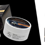 FARMSTAY BLACK PEARL & GOLD HYDROGEL EYE PATCH