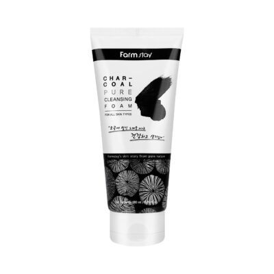 FARMSTAY CHARCOAL PURE CLEANSING FOAM