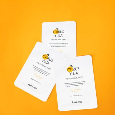 FARMSTAY CITRUS YUJA VITALIZING MASK SHEET