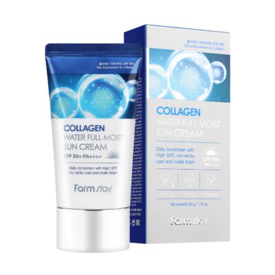 FARMSTAY COLLAGEN WATER FULL MOIST SUN CREAM