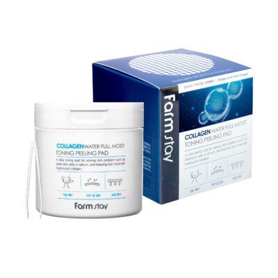 FARMSTAY COLLAGEN WATER FULL MOIST TONING PEELING PAD