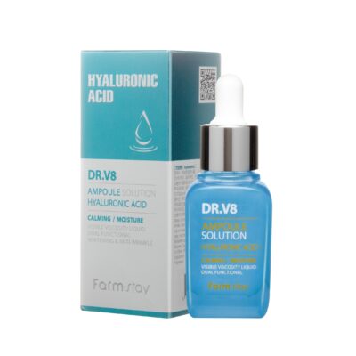FARMSTAY DR.V8 AMPOULE SOLUTION HYALURONIC ACI