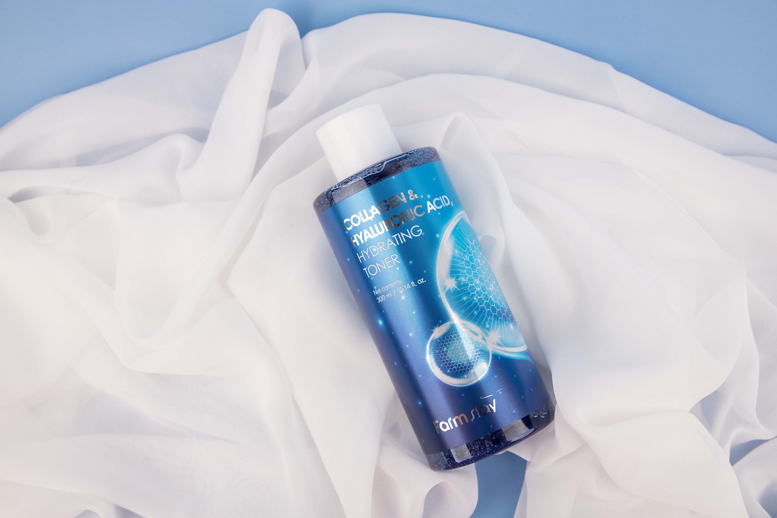 FARMSTAY COLLAGEN & HYALURONIC ACID HYDRATING TONER