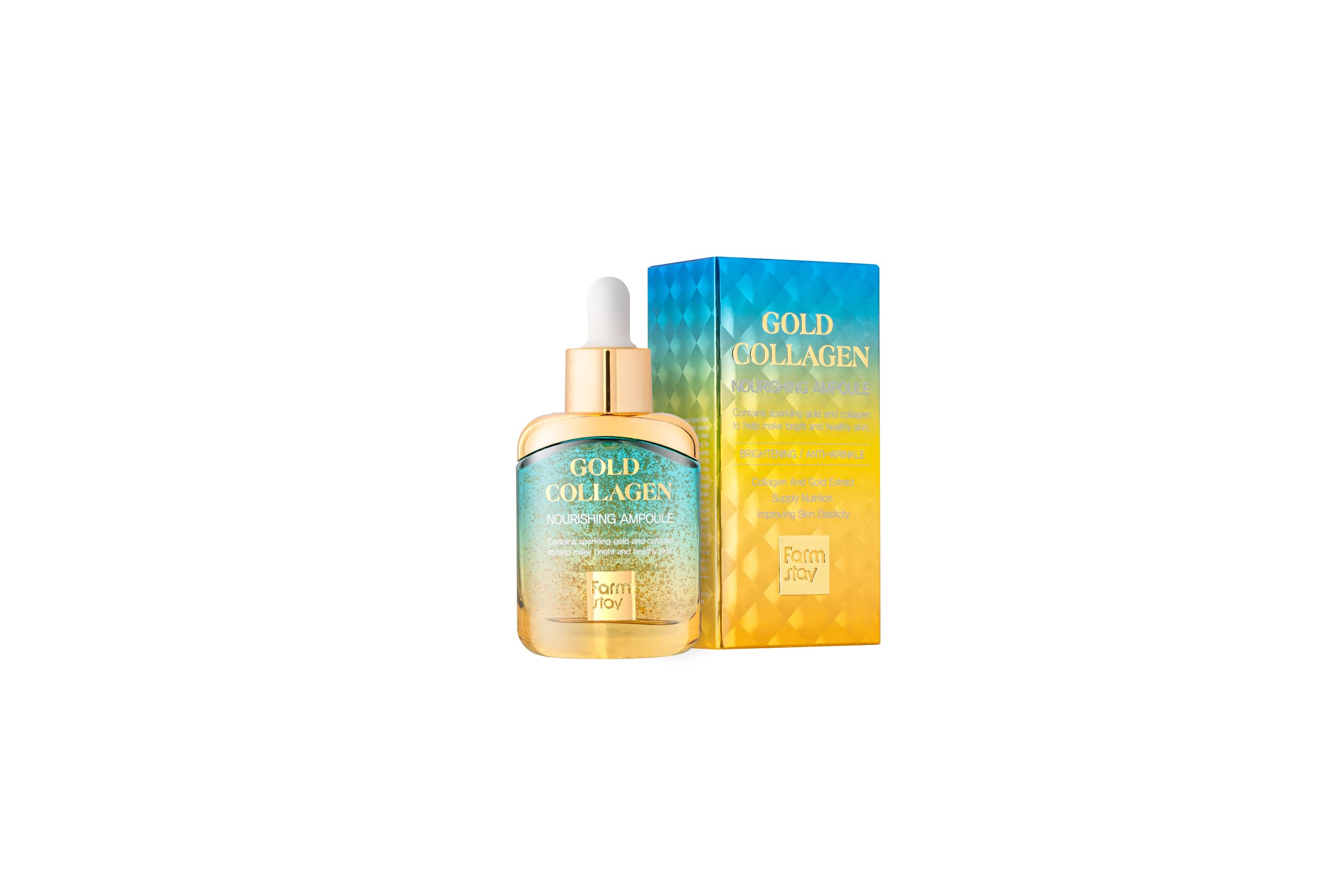 FARMSTAY GOLD COLLAGEN NOURISHING AMPOULE