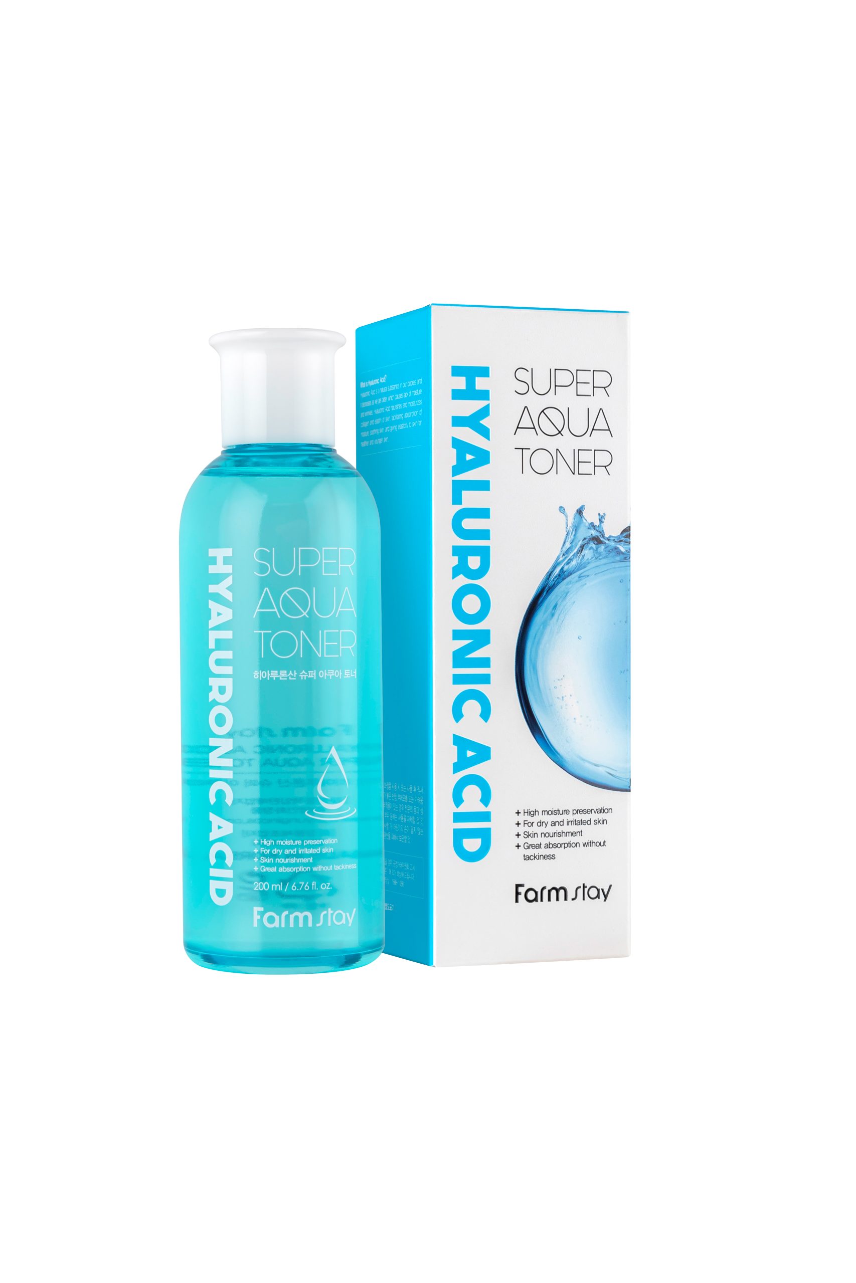FARMSTAY HYALURONIC ACID SUPER AQUA TONER