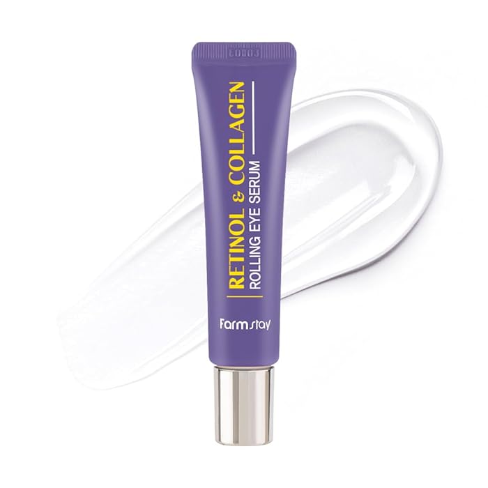 FARMSTAY RETINOL & COLLAGEN ROLLING EYE SERUM