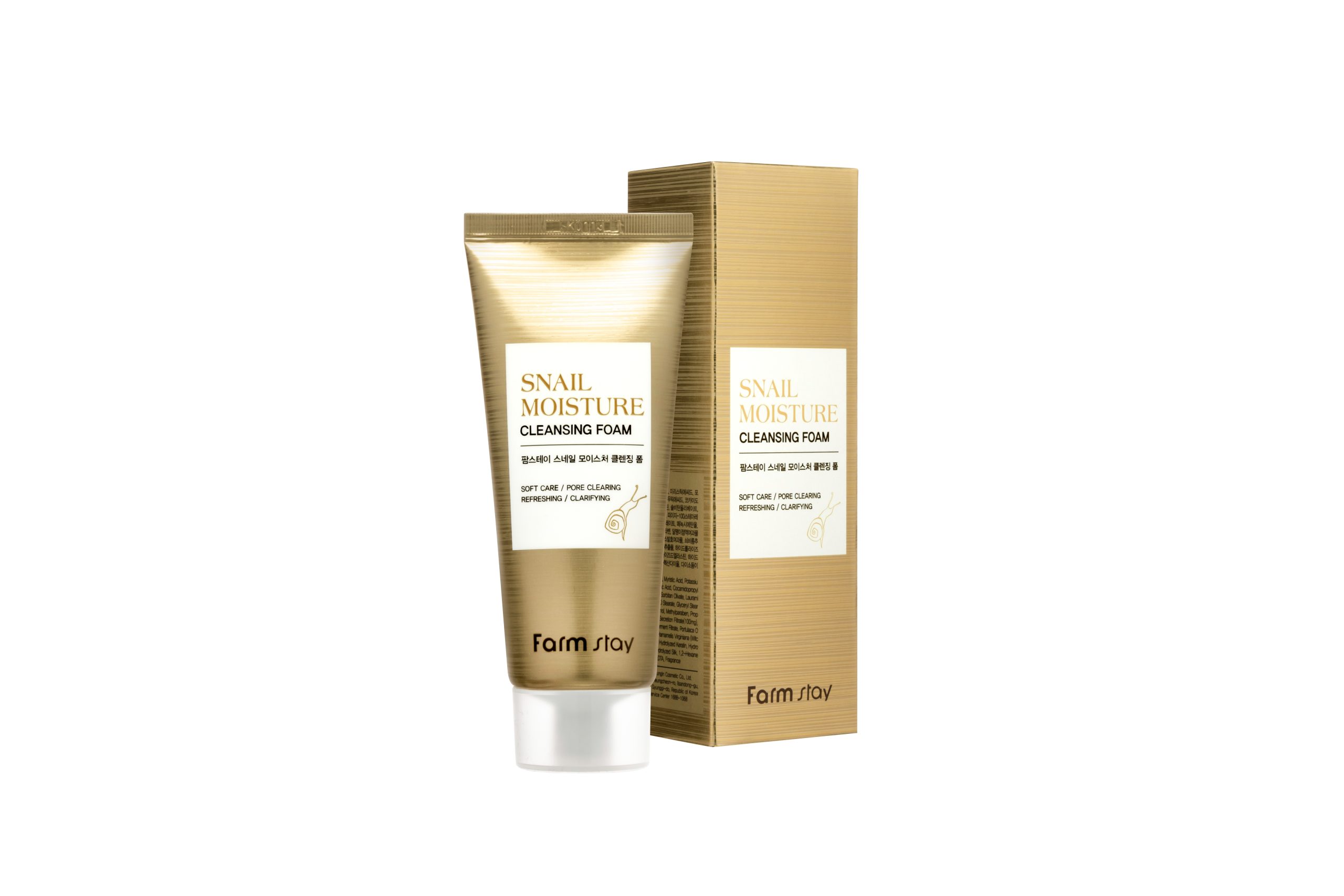 FARMSTAY SNAIL MOISTURE CLEANSING FOAM